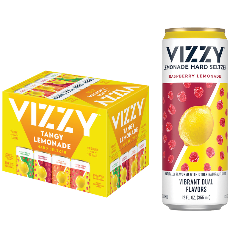 レモン Vizzy Lemonade Hard Seltzer Variety Pack 12pk 12oz Can 5.0% ABV