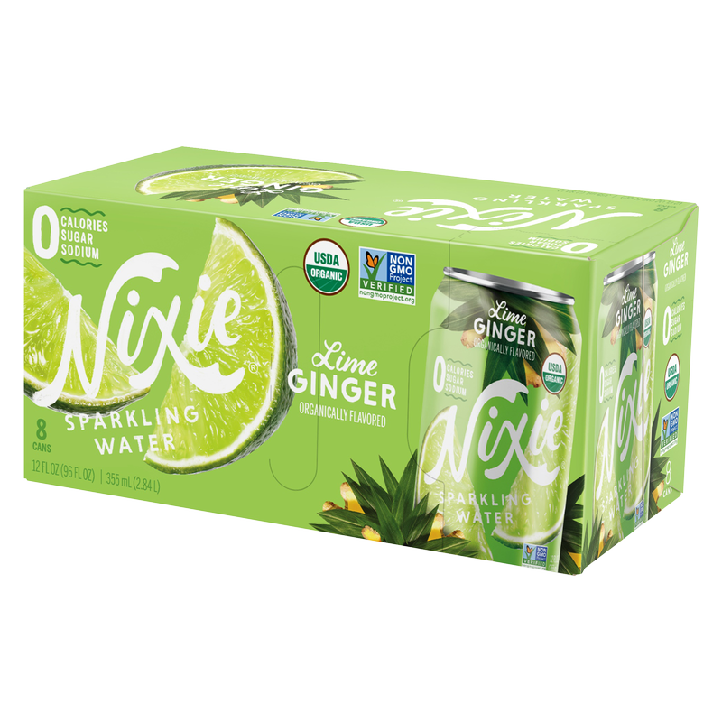 Nixie Lime Ginger Sparkling Water 8pk 12oz Can – BevMo! Arizona