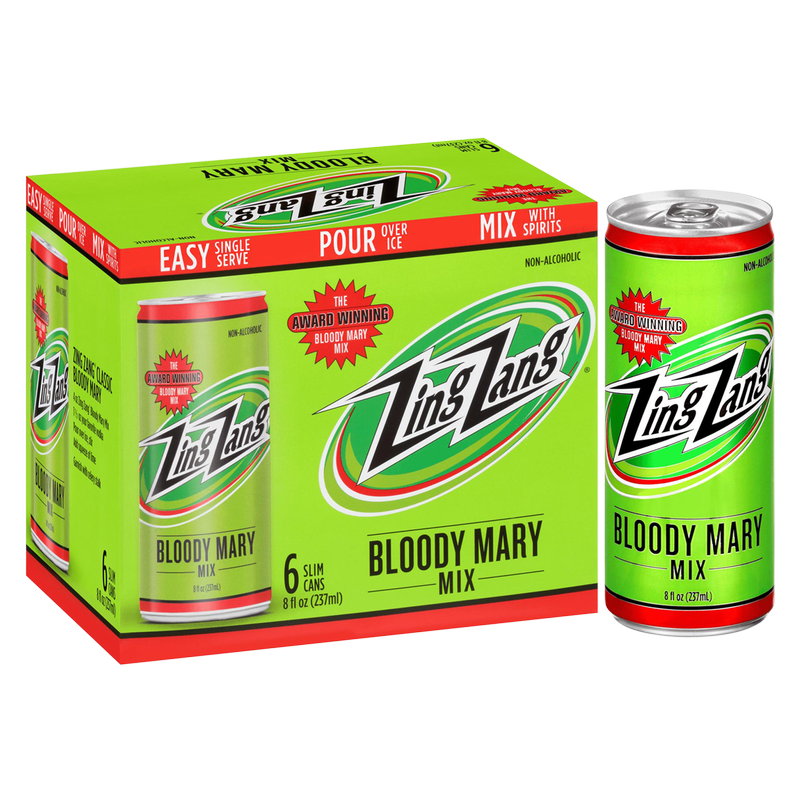 Zing Zang Bloody Mary 6pk 8oz Can – BevMo! Arizona