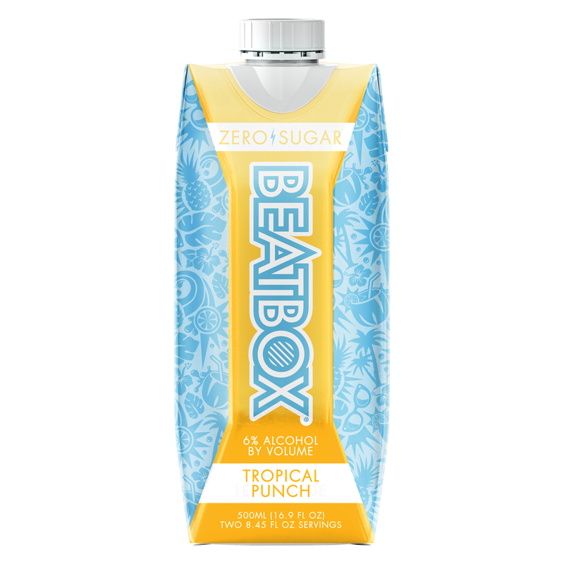 BeatBox Tropical Punch 500ml 6.0% ABV Zero Sugar – BevMo! Arizona