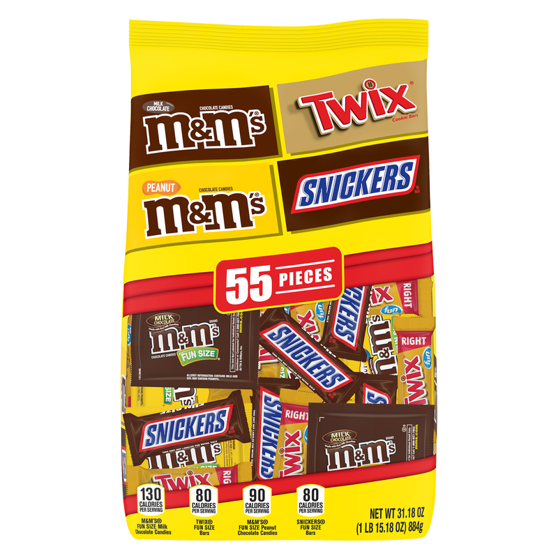 Mars Chocolate Variety Mix Stand-up Pouch 55ct – BevMo! Arizona