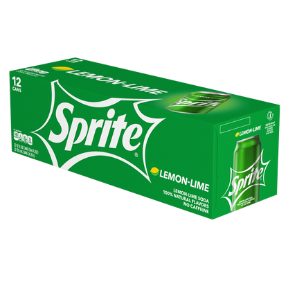 Sprite Soda 12pk 12oz Can