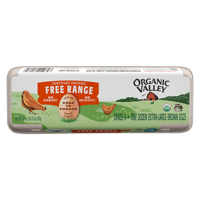 Organic Valley XL Brown Eggs - 12ct
