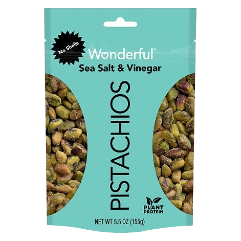 Wonderful Pistachios No Shell Salt & Vinegar  (5.5 OZ)