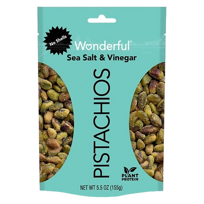 Wonderful Pistachios No Shell Salt & Vinegar  (5.5 OZ)
