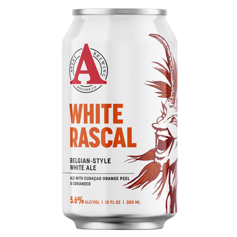 Avery White Rascal 6pk 12oz Can 5.6% ABV