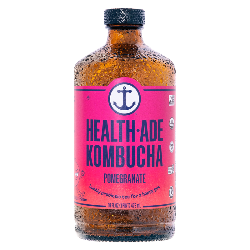 Health-Ade Pomegranate Kombucha 16oz Btl