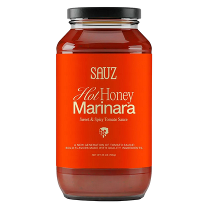 Sauz Hot Honey Marinara Pasta Sauce, 25oz.