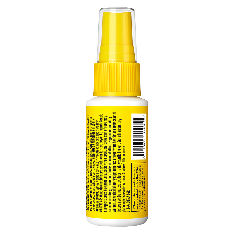 Beekeeper's Naturals B.Immune Throat Spray Propolis 1oz