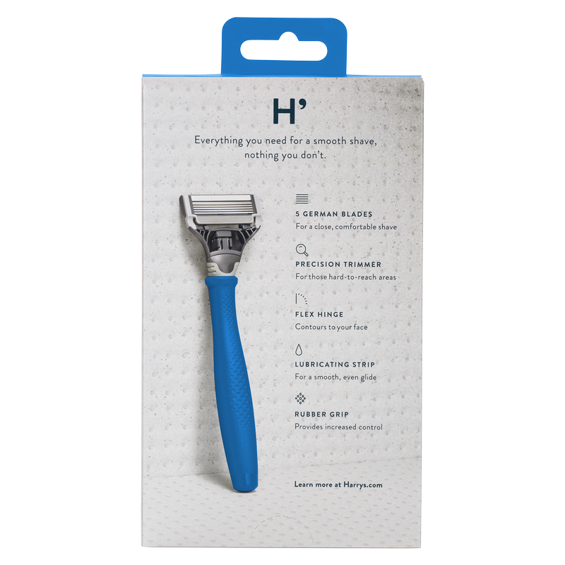 Harry's Truman Indigo Blue Razor with Refill Cartridge