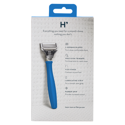 Harry's Truman Indigo Blue Razor with Refill Cartridge