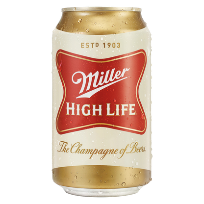 Miller High Life 30pk 12oz Can 4.6% ABV