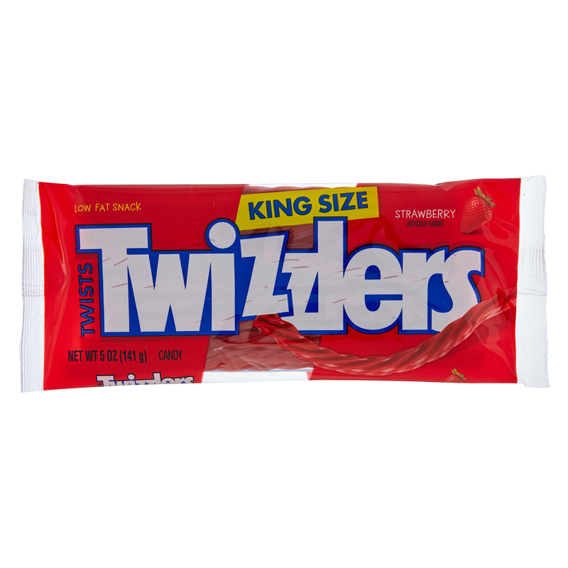 Twizzlers Strawberry Twists King Size 5oz