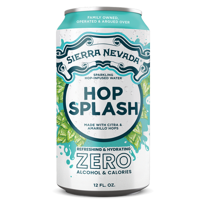 Sierra Nevada Hop Splash Hop-Infused Sparkling Water 6pk 12oz Can 0% ABV