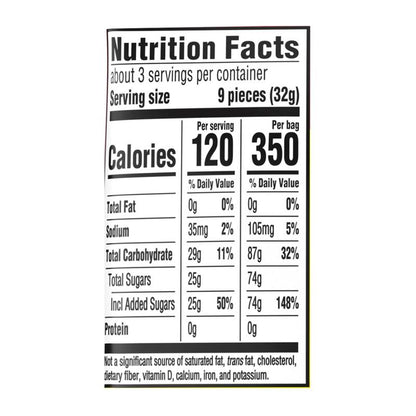 Sour Patch Watermelon King Size, 3.4oz