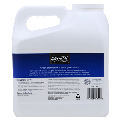 Essential Everyday Scoopable Cat Litter, Scented 14lb