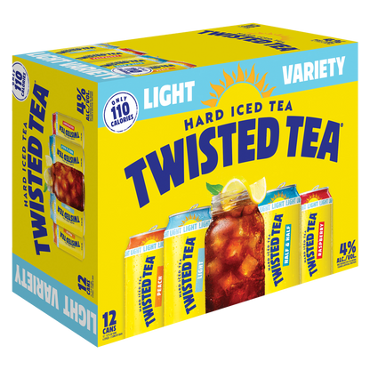 Twisted Tea Light Variety 12pk 12oz Can 4% ABV