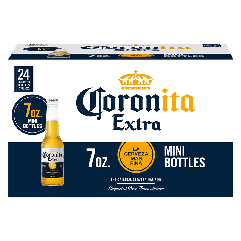 Coronita Extra 24pk 7oz Btl 4.6% ABV