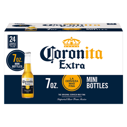 Coronita Extra 24pk 7oz Btl 4.6% ABV