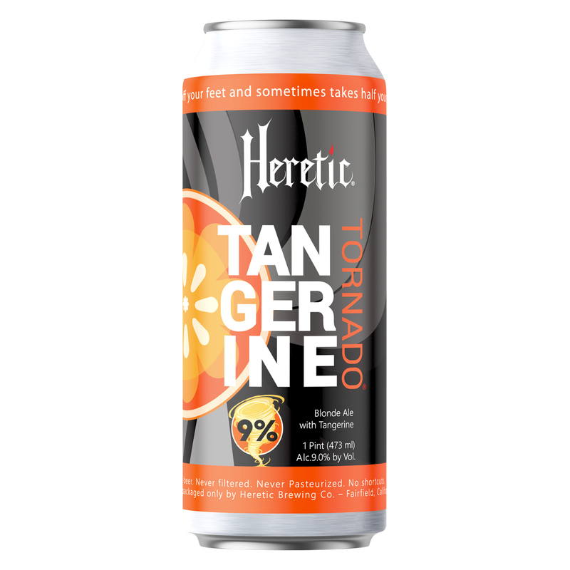 Heretic Brewing Tangerine Tornado 4pk 16oz Can