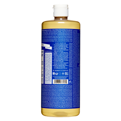 Dr. Bronner's Peppermint Castile Liquid Soap 32oz