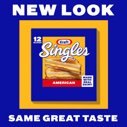 Kraft Singles American Cheese Slices - 12ct/8oz