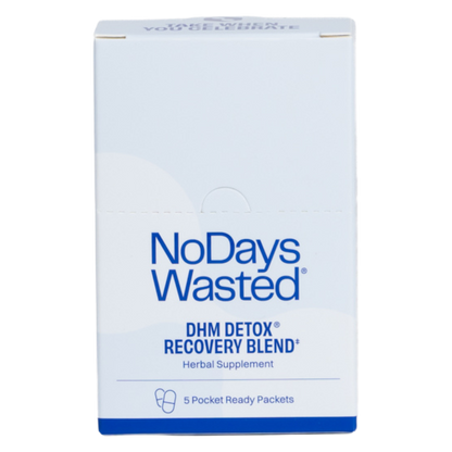No Days Wasted DHM Detox Hydration Recovery Hangover Pills 5pk