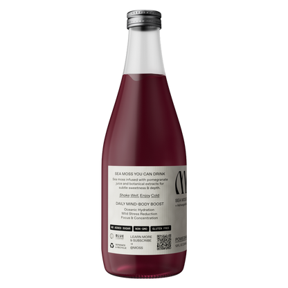 MOSS Pomegranate Sea Moss Beverage 12oz Btl