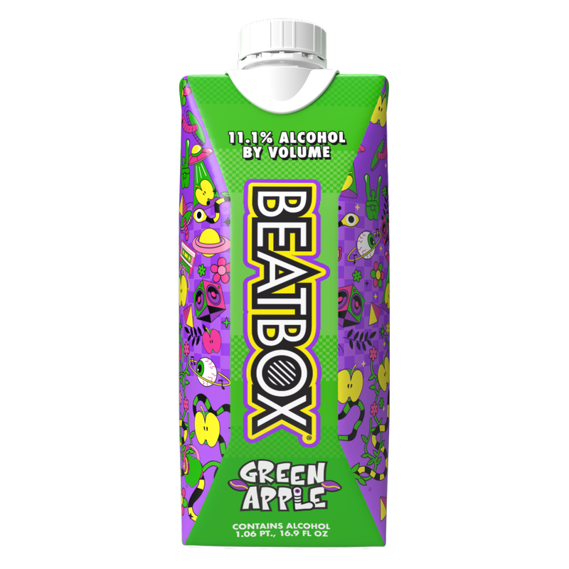 Beatbox Green Apple 500ml 11.1% ABV Wine Party Punch – BevMo! Arizona