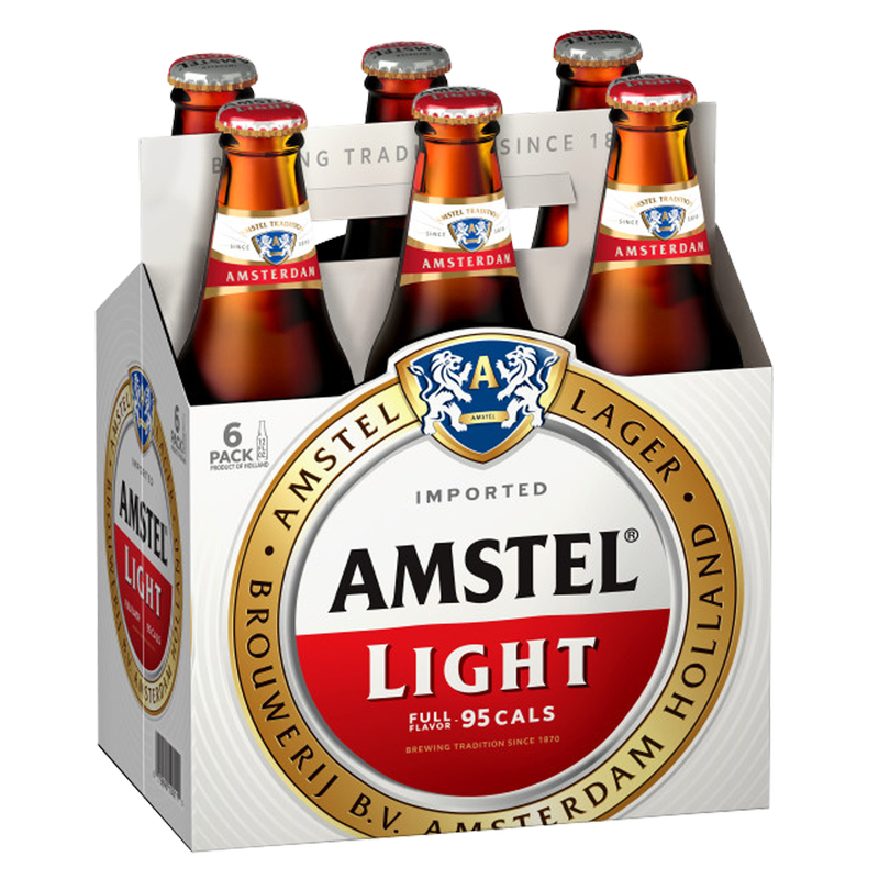 Amstel Light 6pk 12oz Btl 3.5% ABV