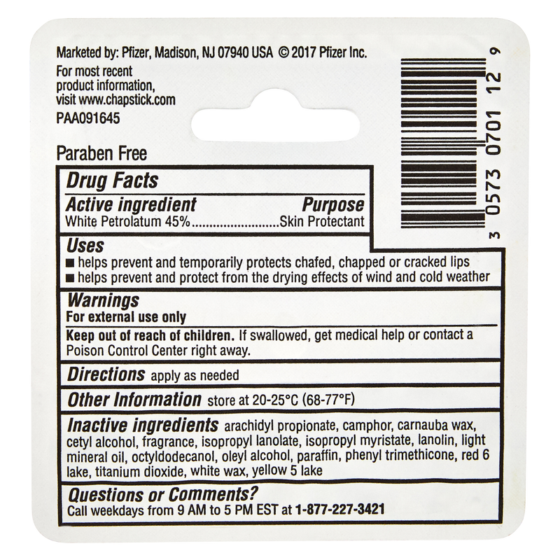 Chapstick Original Lip Balm 0.15oz