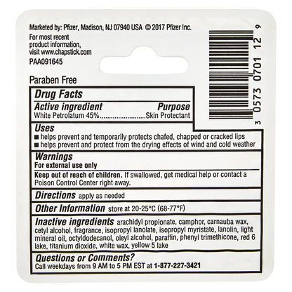 Chapstick Original Lip Balm 0.15oz