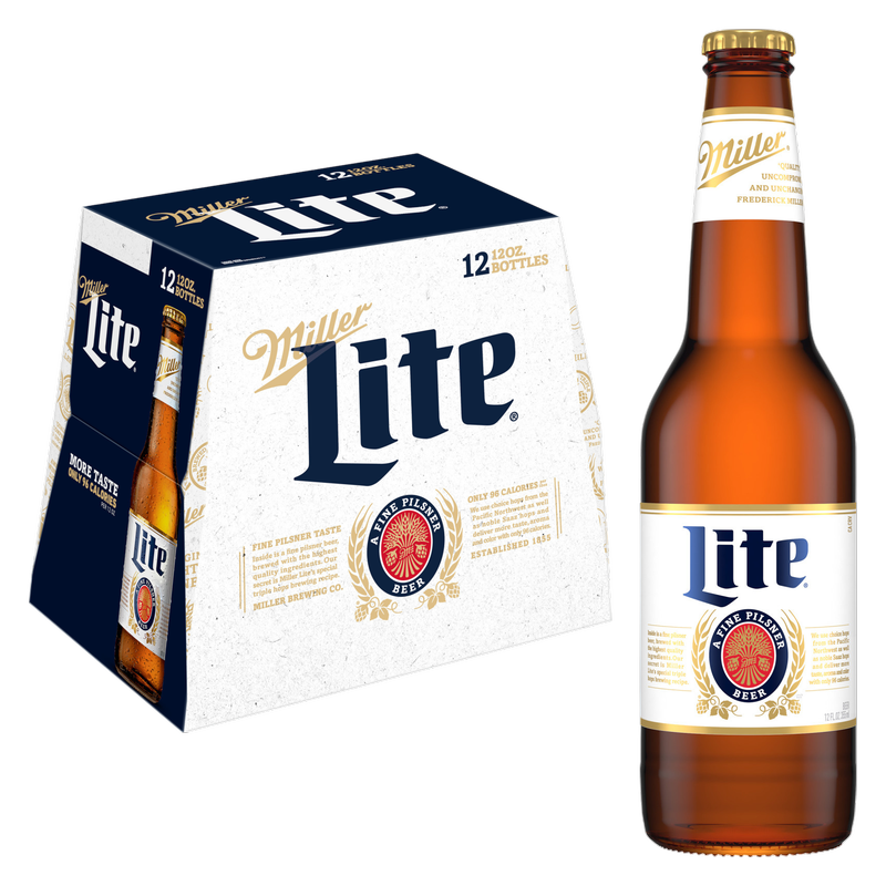 Miller Lite 12pk 12oz Btl 4.2% ABV