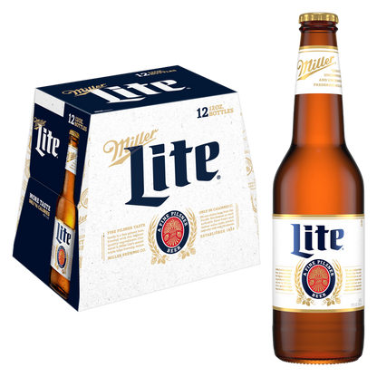 Miller Lite 12pk 12oz Btl 4.2% ABV