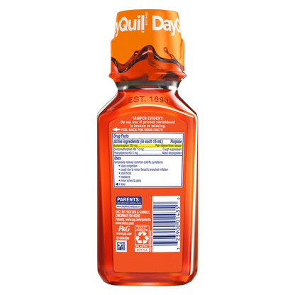 Vicks Dayquil Cold & Flu Multi-Symptom Relief Liquid 8oz