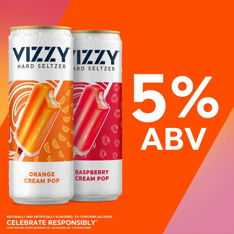 Vizzy Cream Pop Variety Pack 12pk 12oz Can – BevMo! Arizona