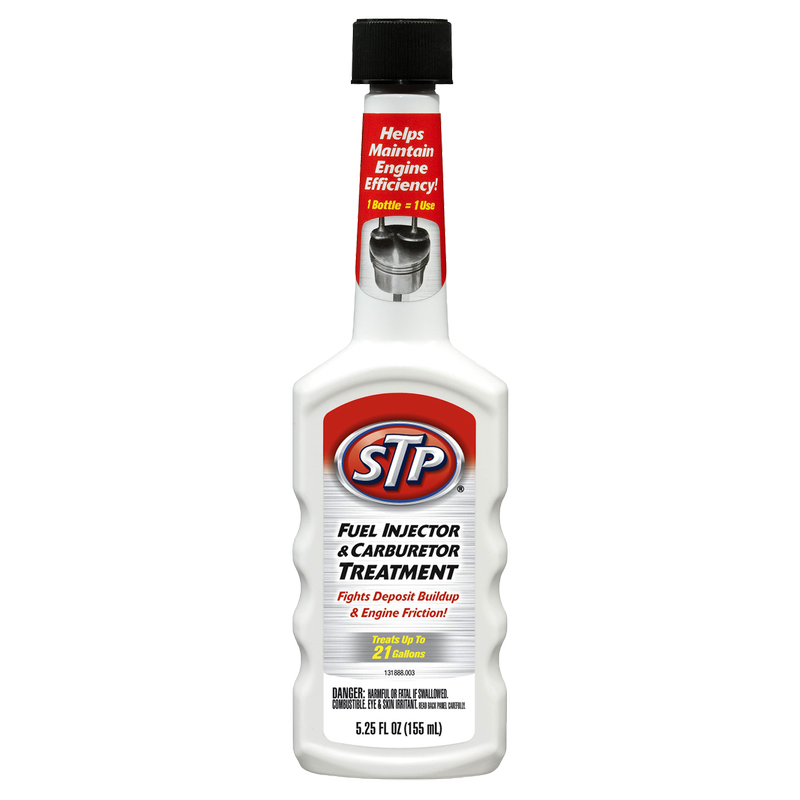 STP High Mileage Fuel Injector & Carborator Treatment 5.25oz