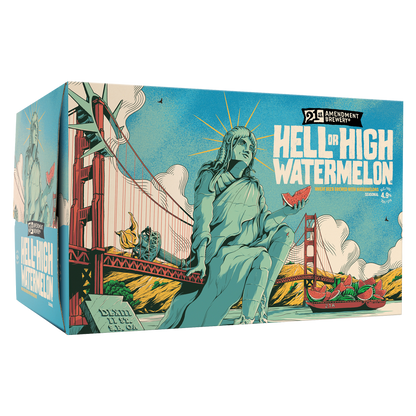 21st Amendment Hell or High Watermelon 6pk 12oz Can 4.9% ABV