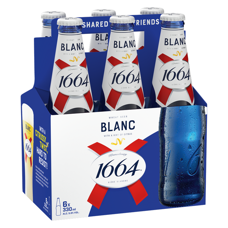 Kronenbourg 1664 Blanc 6pk 11.2oz Btl 5.0% ABV – BevMo! Arizona Kronenbourg 1664 Blanc 6pk 11.2oz Btl 5.0% ABV – BevMo! Arizona