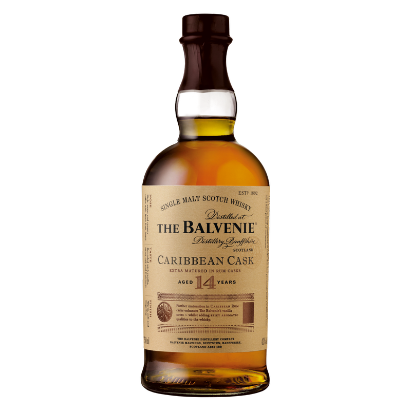 The Balvenie 14 Yr Caribbean Cask 750ml (86 proof) – BevMo! Arizona The Balvenie 14 Yr Caribbean Cask 750ml (86 proof) – BevMo! Arizona
