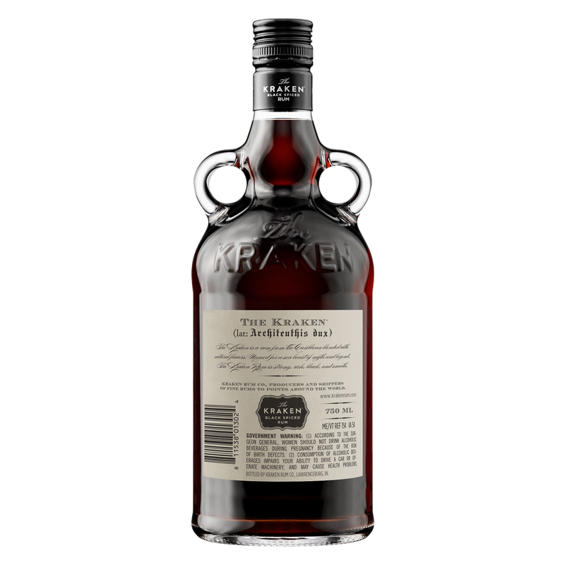 Kraken Black Spiced Rum 750ml (94 Proof)