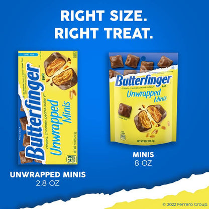Butterfinger Bites Unwrapped 8oz