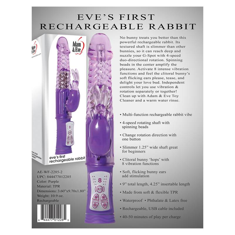 Adam & Eve Eve's First Rechargeable Rabbit BevMo! Arizona Adam & Eve Eve's First Rechargeable Rabbit BevMo! Arizona
