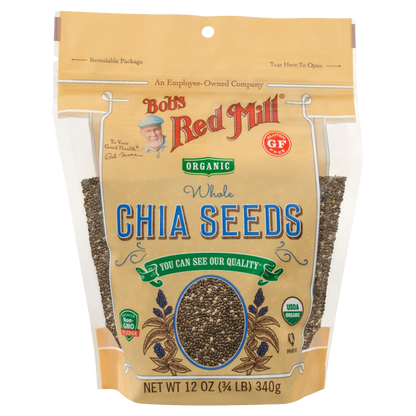 Bob's Red Mill Organic Whole Chia Seeds 12oz