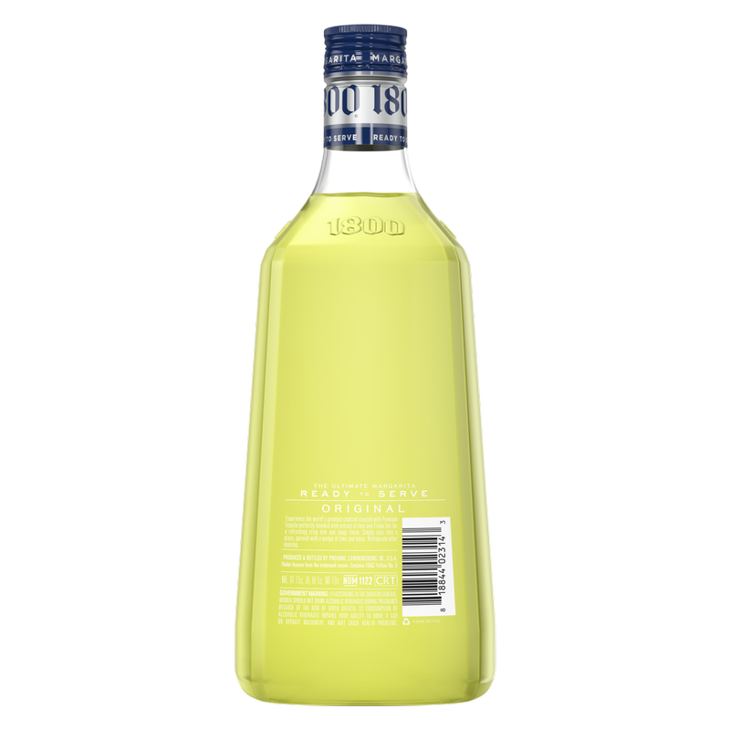 1800 Ultimate Margarita Plastic 1.75L