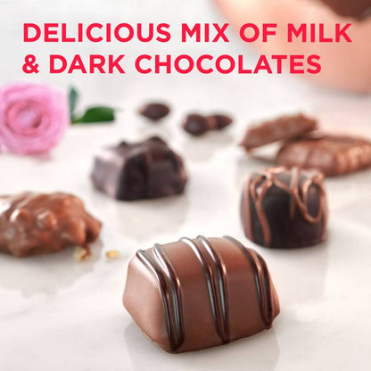 Russell Stover Assorted Chocolates Romantic Heart, 10oz