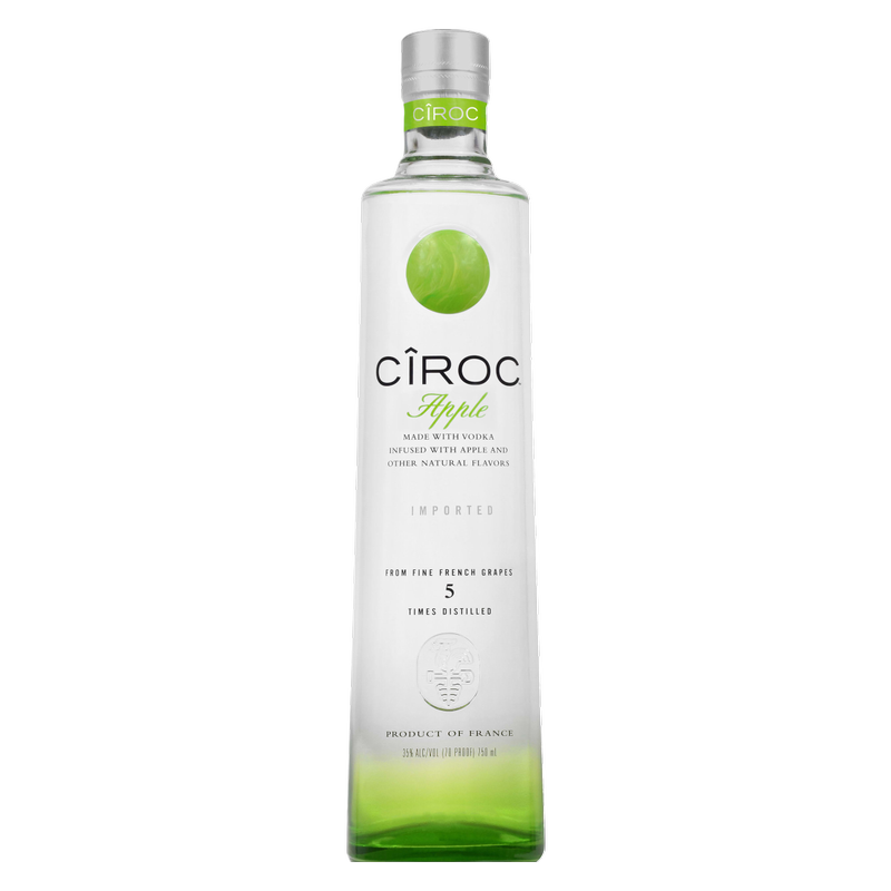 Ciroc Apple Vodka 750ml (70 Proof)