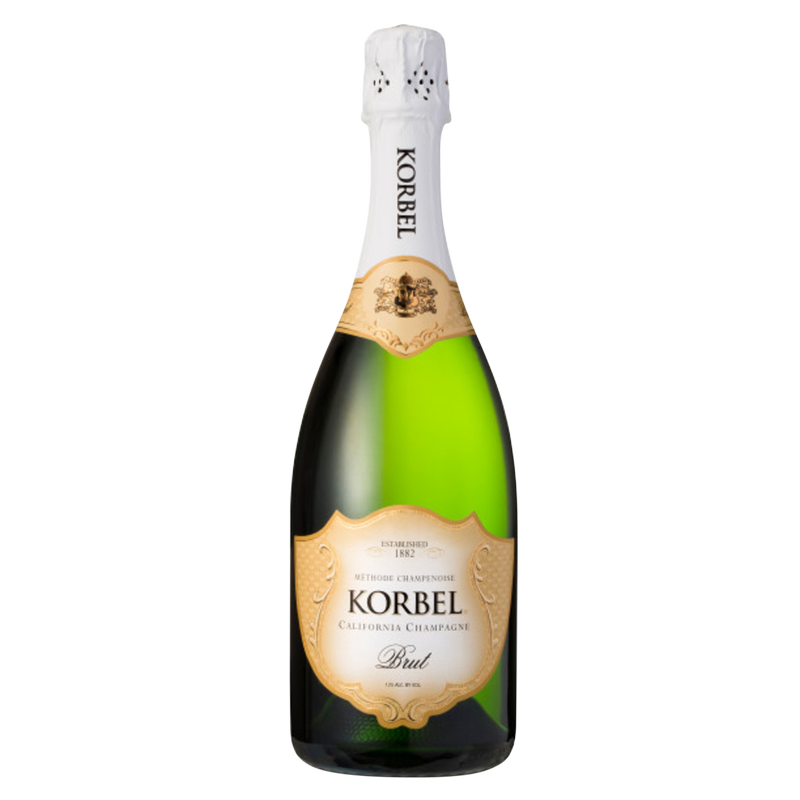 Korbel Brut California Champagne Sparkling Wine 750ml