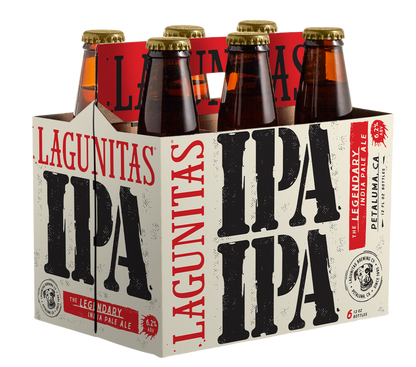 Lagunitas IPA, 6 Pack, 12 fl. oz. Bottles