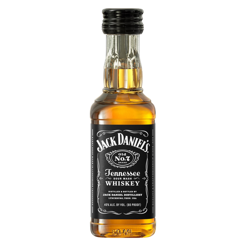 Jack Daniel's Old Tennessee Whiskey 50ml (80 Proof) – BevMo